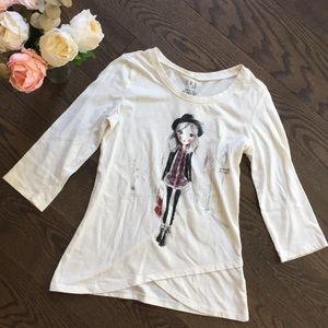 CRB Girl 3/4 Sleeve Shirt